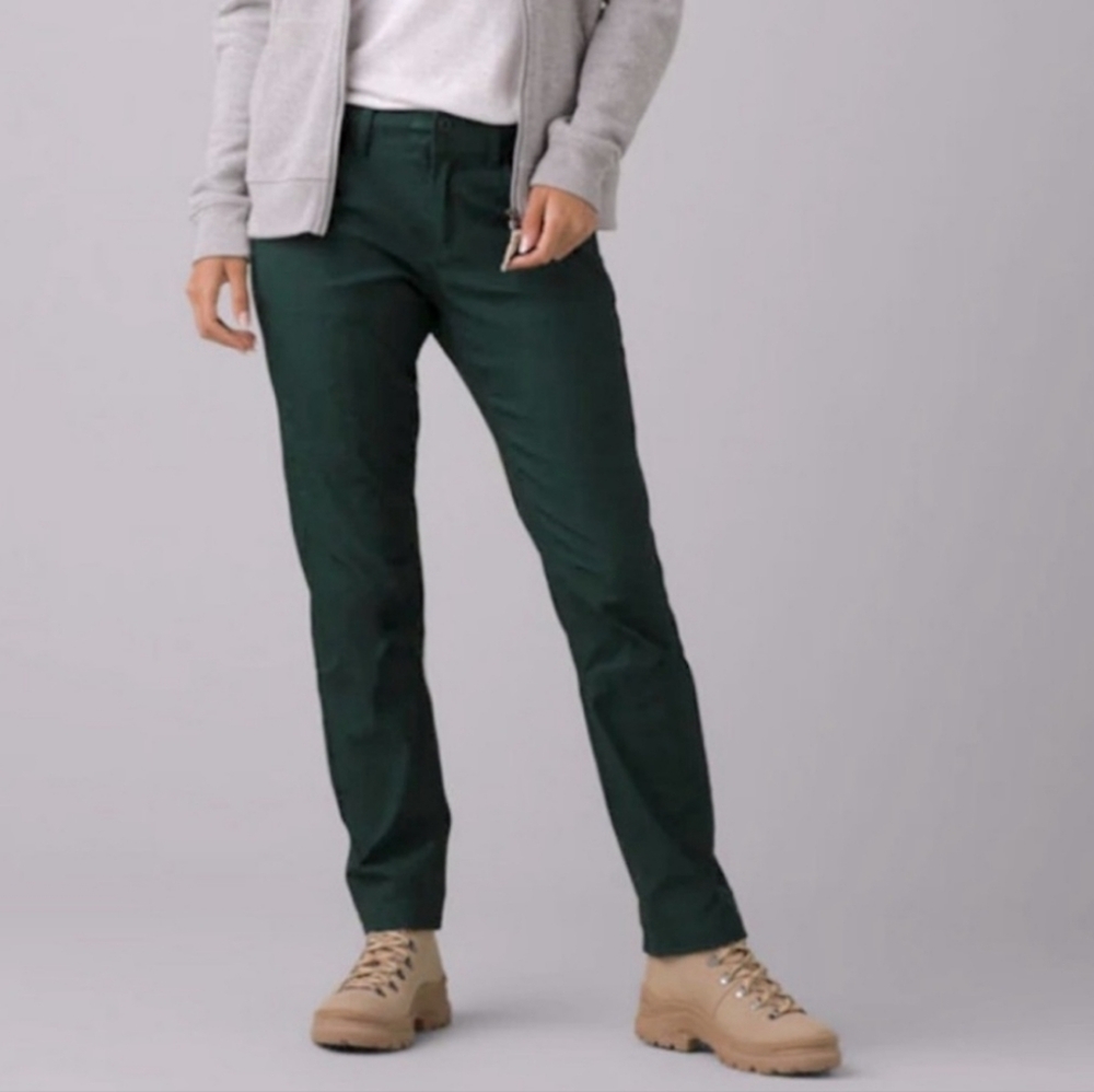 Prana Halle Pant Size 4/RG Dark Emerald Green-Like new!